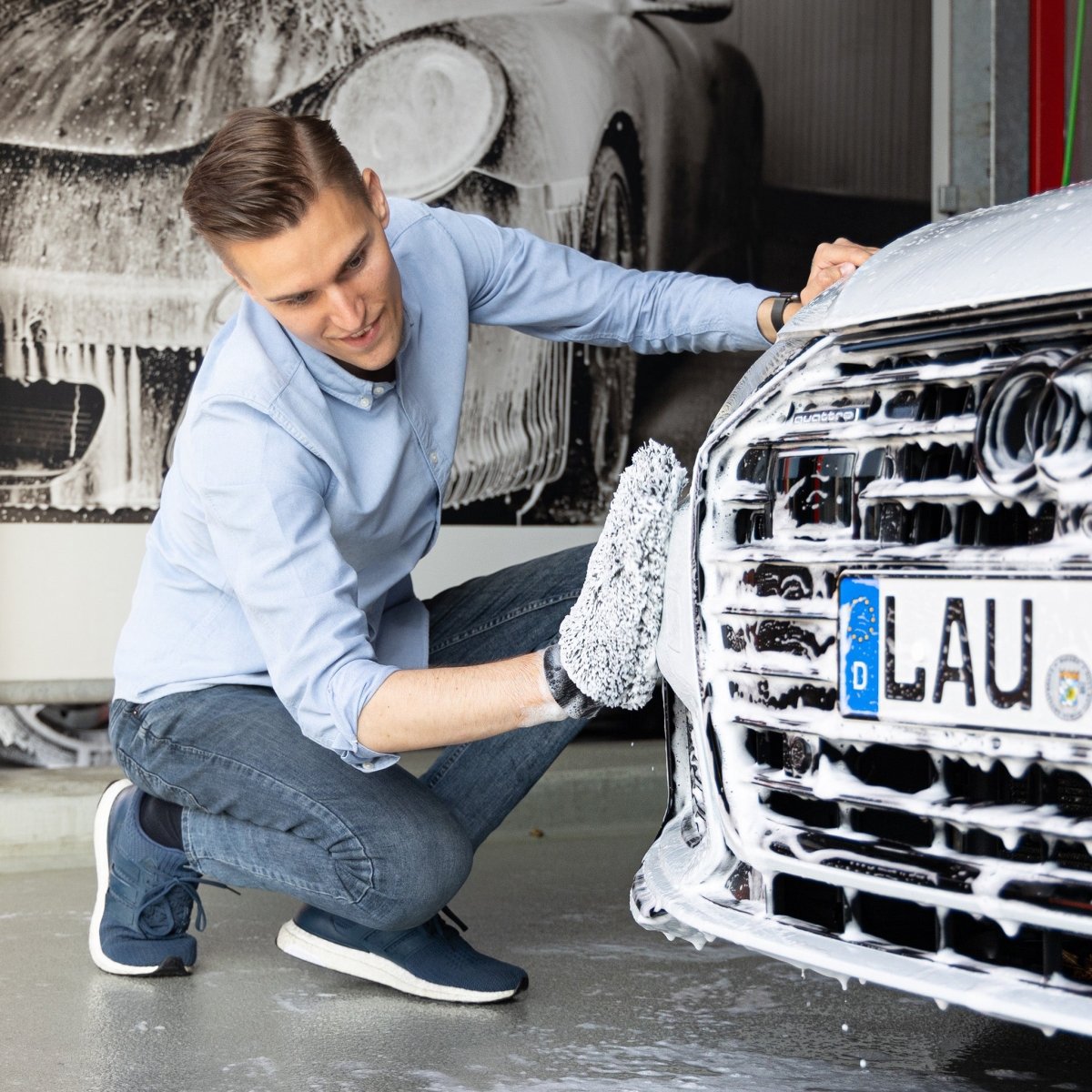 KULT Auto Innenraum Reiniger + Bürste Set: Zur Auto Innenraumreinigung –  Kult Premium Fahrzeugpflege