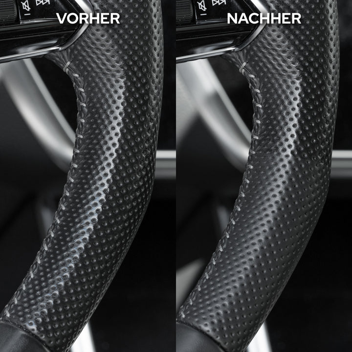 Auto Innenraum + Leder Reiniger & Pflege Set