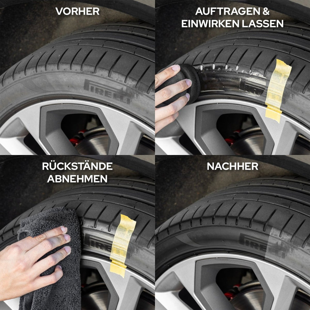 Kunststoff & Reifen Pflege Matt - Kult Premium Fahrzeugpflege