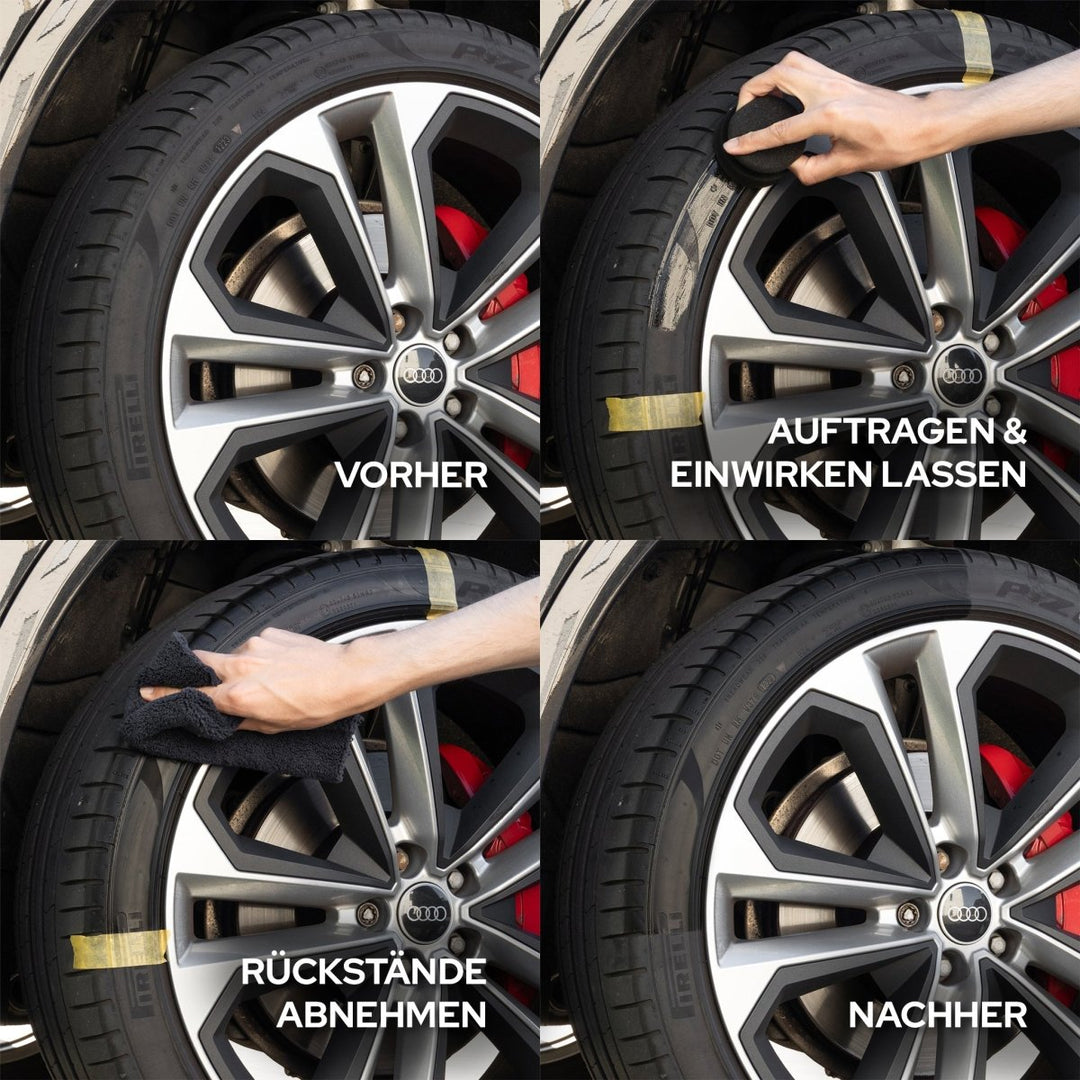 Kunststoff & Reifen Pflege Matt - Kult Premium Fahrzeugpflege