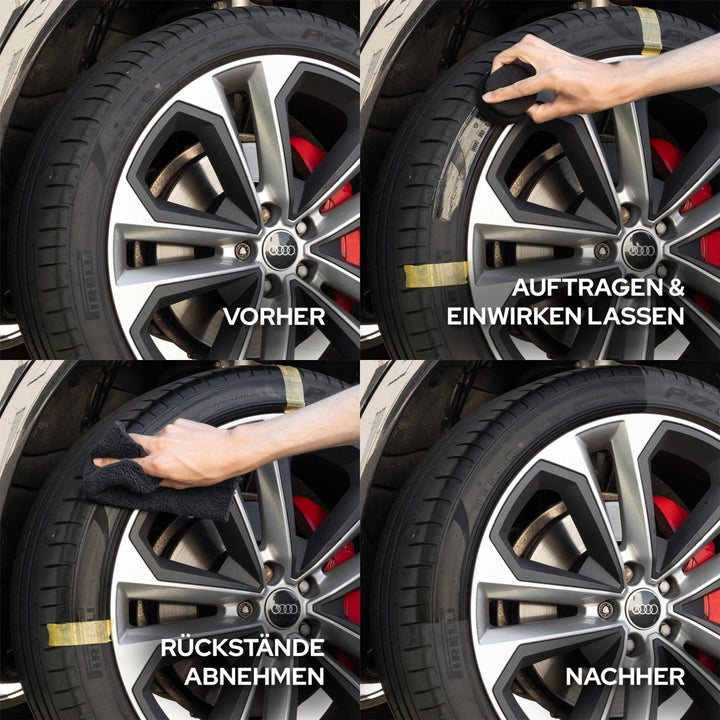 Kunststoff & Reifen Pflege Matt - Kult Premium Fahrzeugpflege