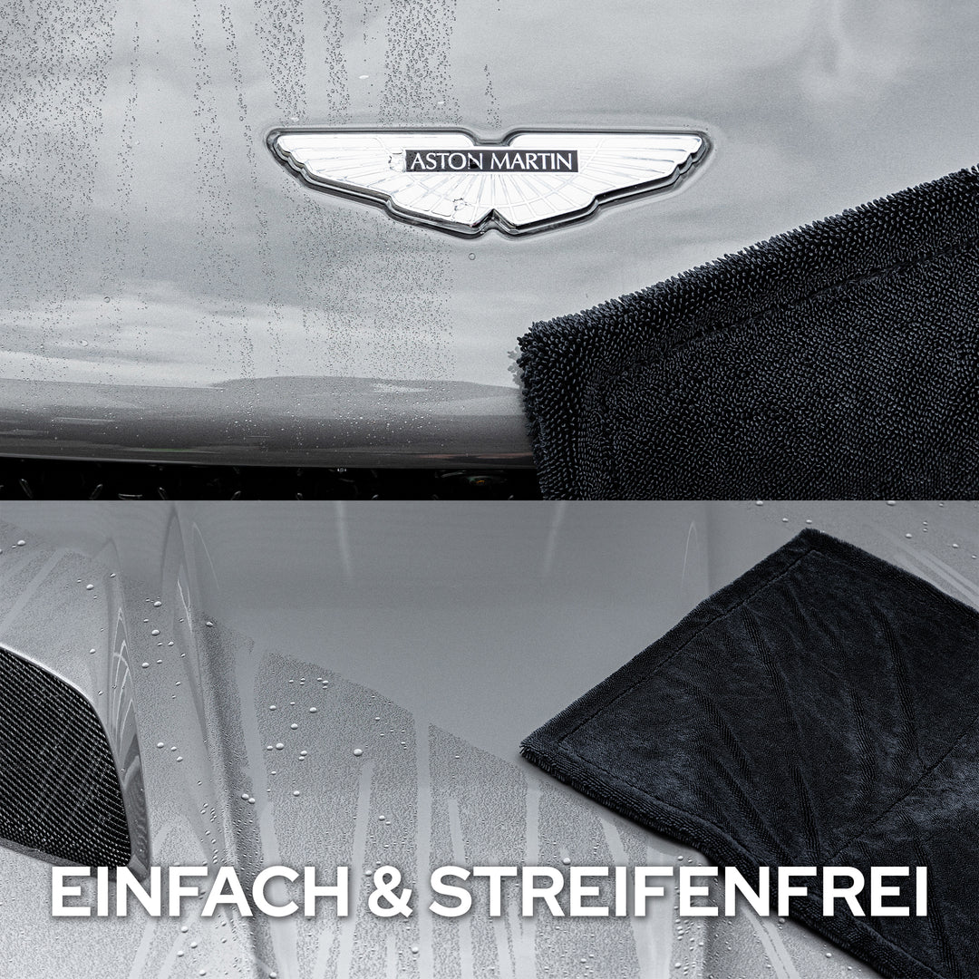 4+1 Premium Auto Trockentuch S Set - Kult Premium Fahrzeugpflege