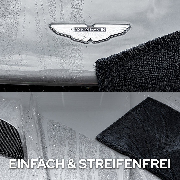4+1 Premium Auto Trockentuch S Set - Kult Premium Fahrzeugpflege