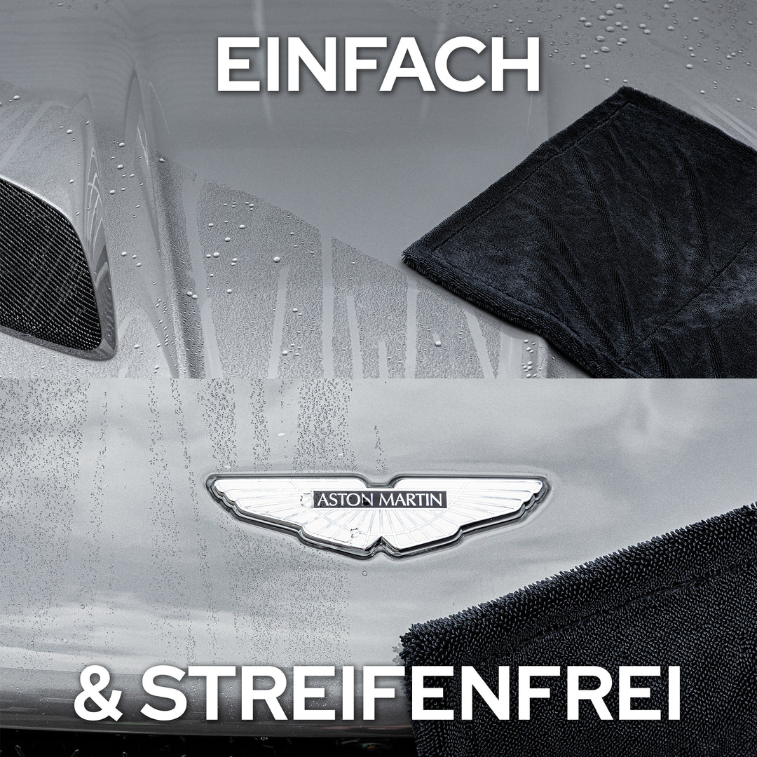 4+1 Premium Auto Trockentuch S Set - Kult Premium Fahrzeugpflege