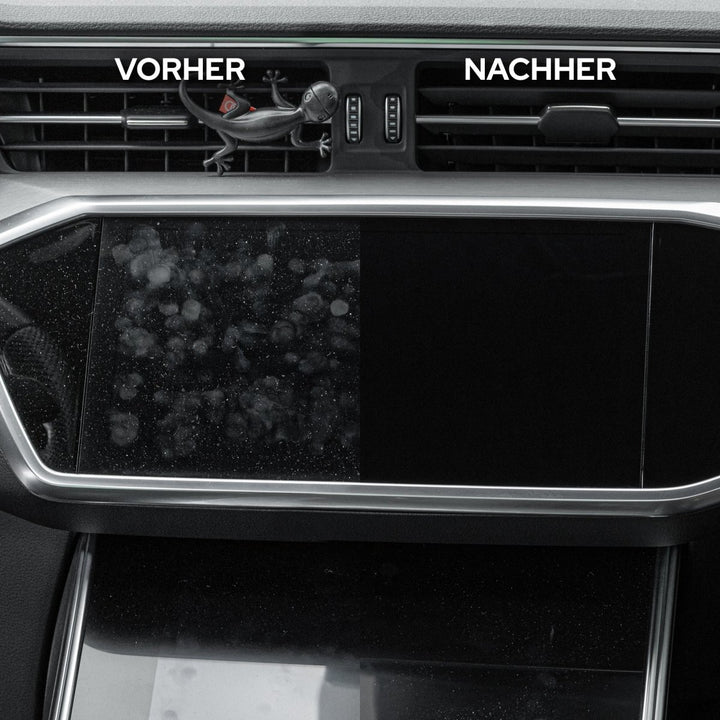 Auto Innenraum Reiniger + Bürste Set - Kult Premium Fahrzeugpflege
