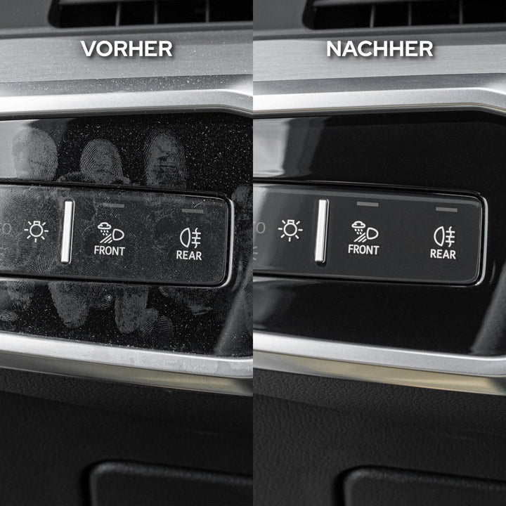 Auto Innenraum Reiniger + Bürste Set - Kult Premium Fahrzeugpflege