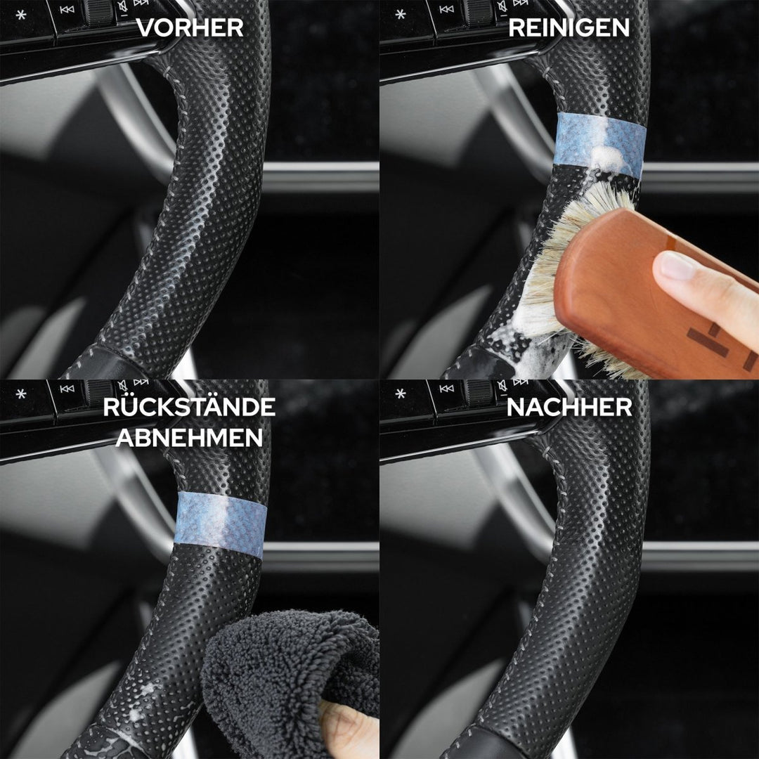 Auto Innenraum Reiniger + Pflege Set - Kult Premium Fahrzeugpflege