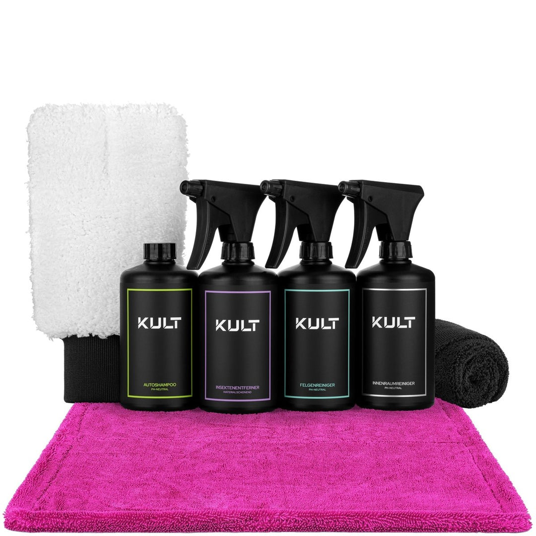 Autopflege Set - KULT Premium Fahrzeugpflege