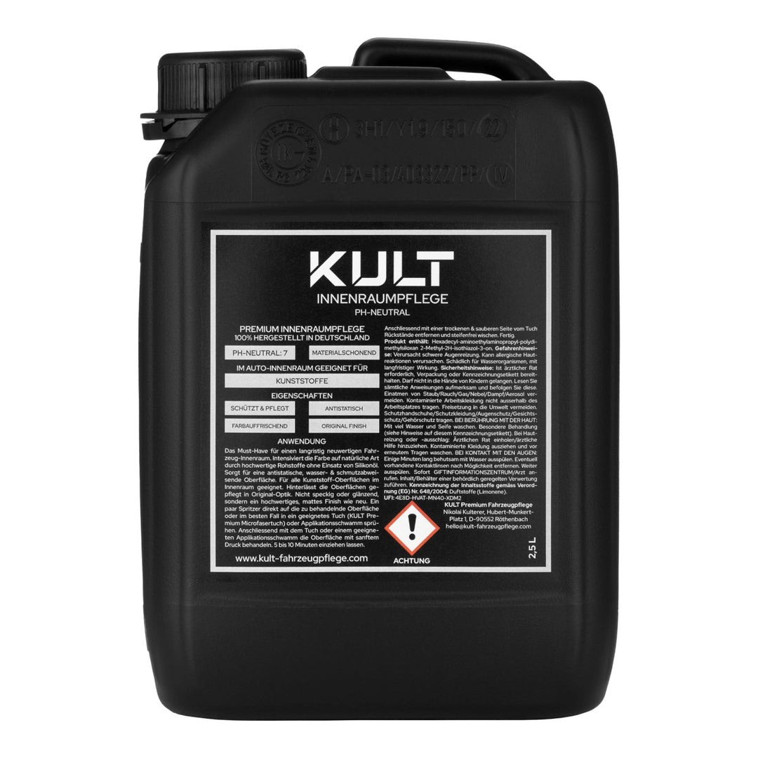 Innenraumpflege - Kult Premium Fahrzeugpflege