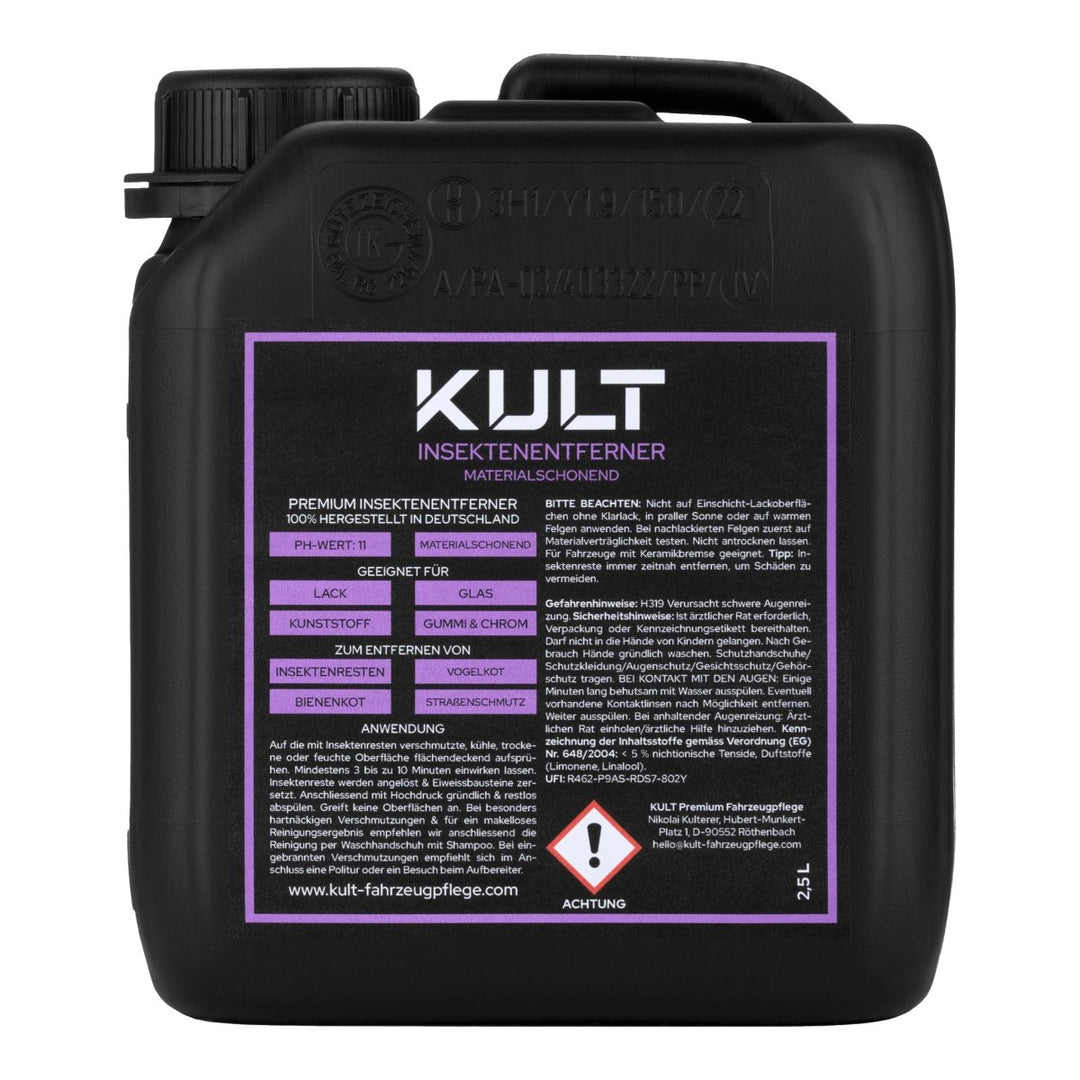 Insektenentferner - Kult Premium Fahrzeugpflege