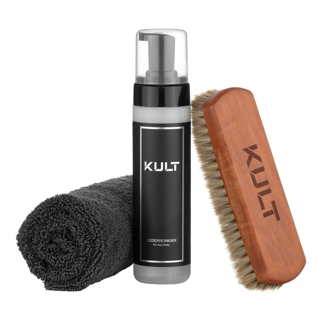 Lederreiniger Set - Kult Premium Fahrzeugpflege