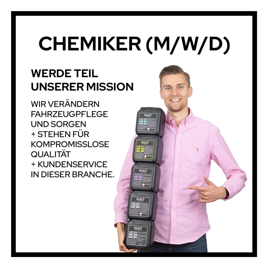 Chemiker (m/w/d) - Kult Premium Fahrzeugpflege