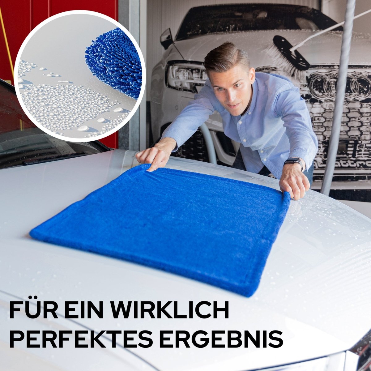 Das KULT Premium Auto Trockentuch: Die Spitze der Fahrzeugpflege - Kult Premium Fahrzeugpflege