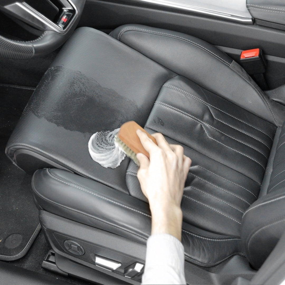 Lederreinigung & Lederpflege nach 97.000km im Audi A6 Innenraum Aufbereitung - Kult Premium Fahrzeugpflege