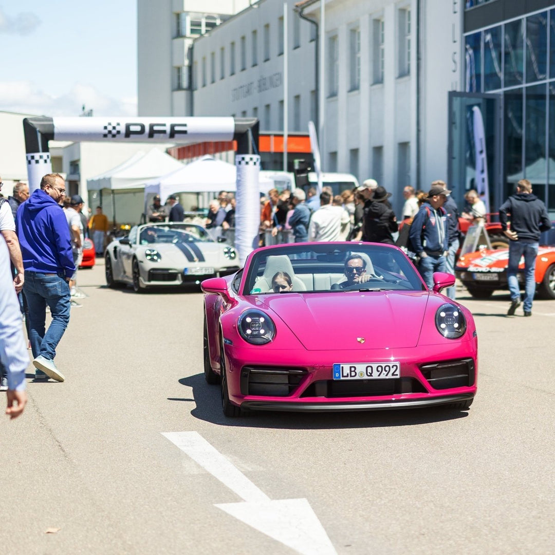 PFF.de Porsche Treffen Böblingen 2025 - Kult Premium Fahrzeugpflege