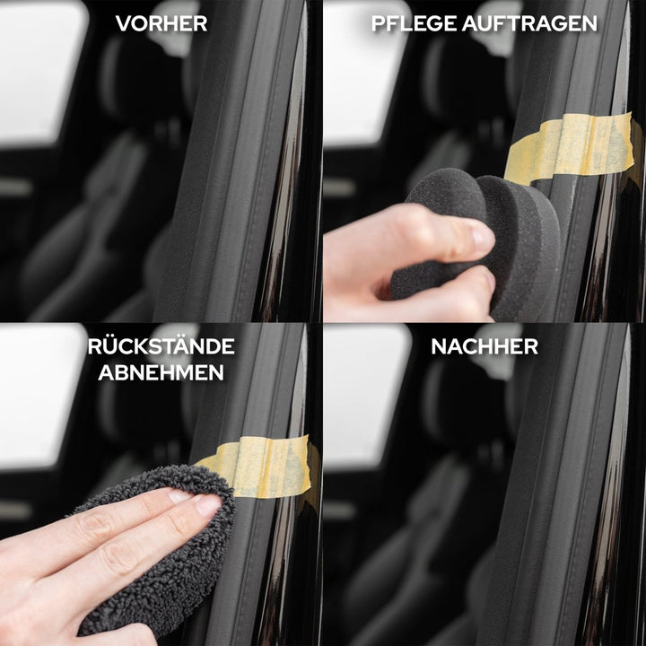 Auto Innenraum Pflege + Leder Reiniger Set - Kult Premium Fahrzeugpflege