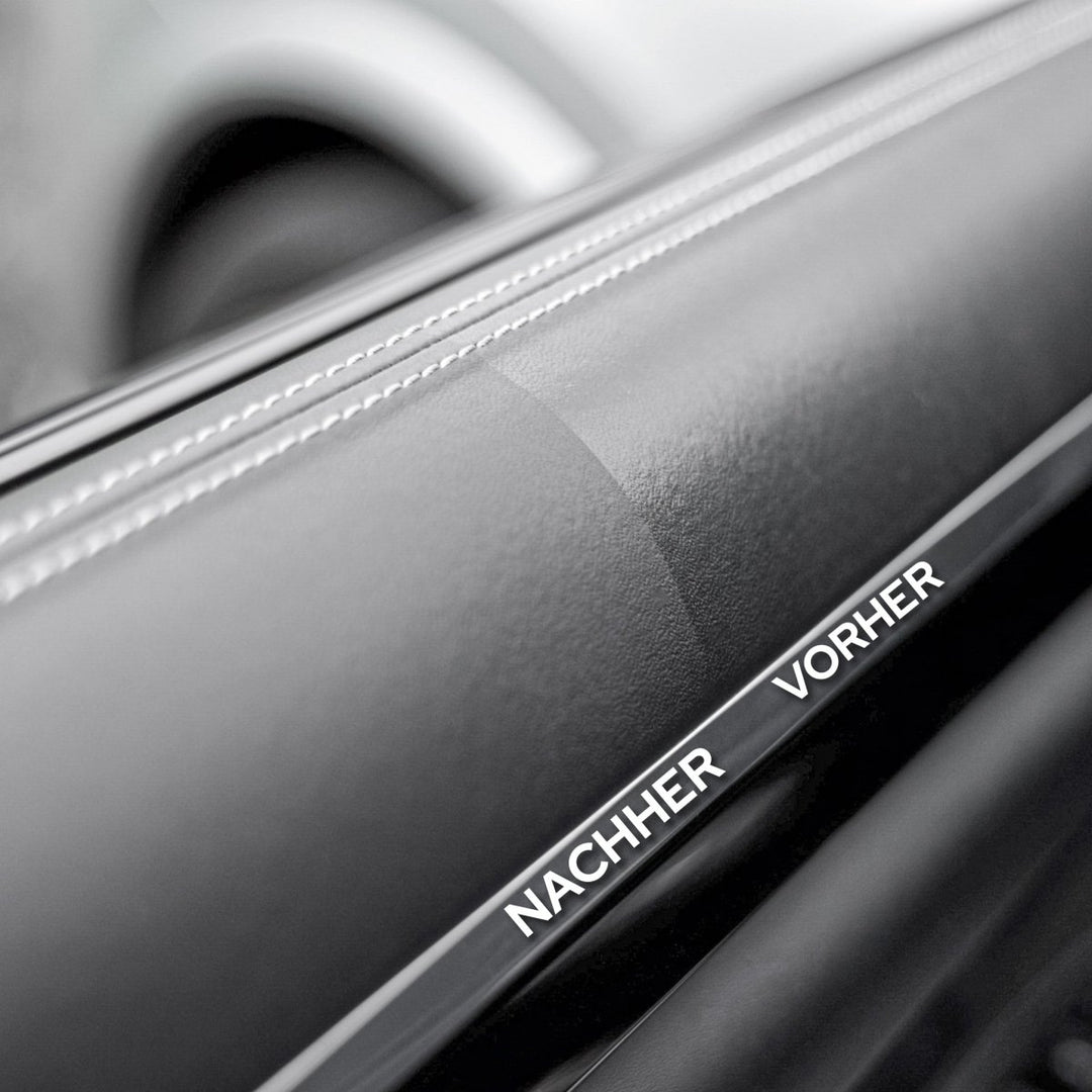 Auto Innenraum Pflege + Leder Reiniger Set - Kult Premium Fahrzeugpflege