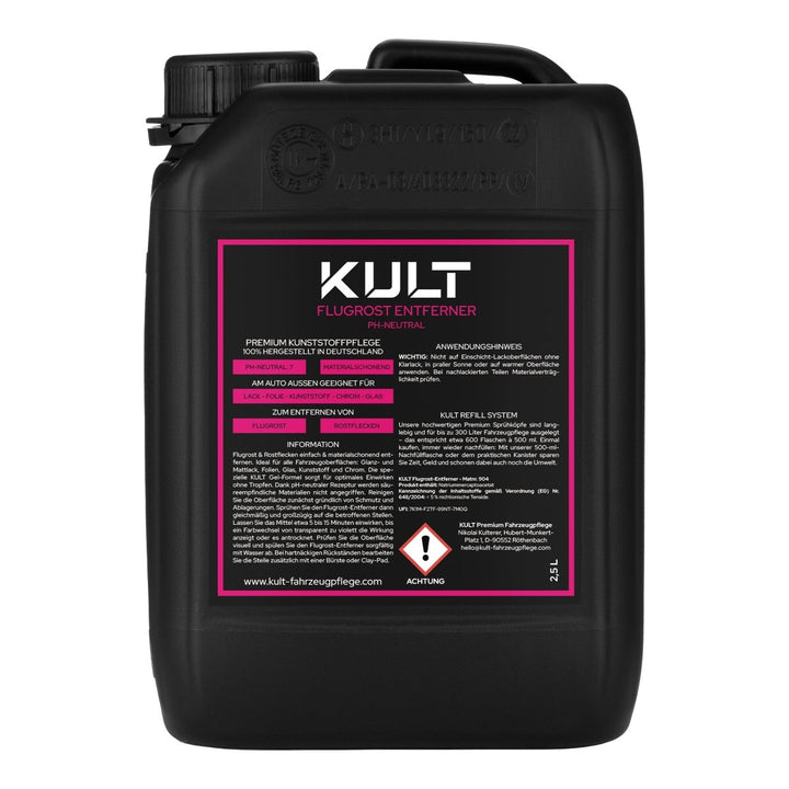 Flugrost Entferner - Kult Premium Fahrzeugpflege
