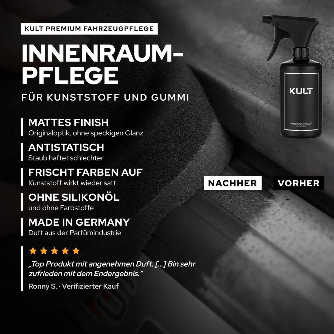 Innenraumpflege - Kult Premium Fahrzeugpflege