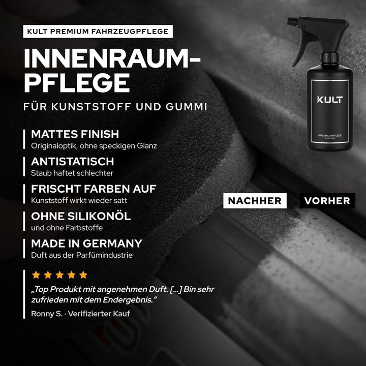 Innenraumpflege - Kult Premium Fahrzeugpflege