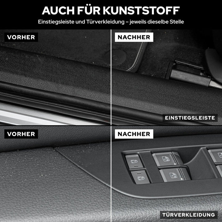 Innenraumreiniger + Premium Mikrofaser 2er Set - Kult Premium Fahrzeugpflege