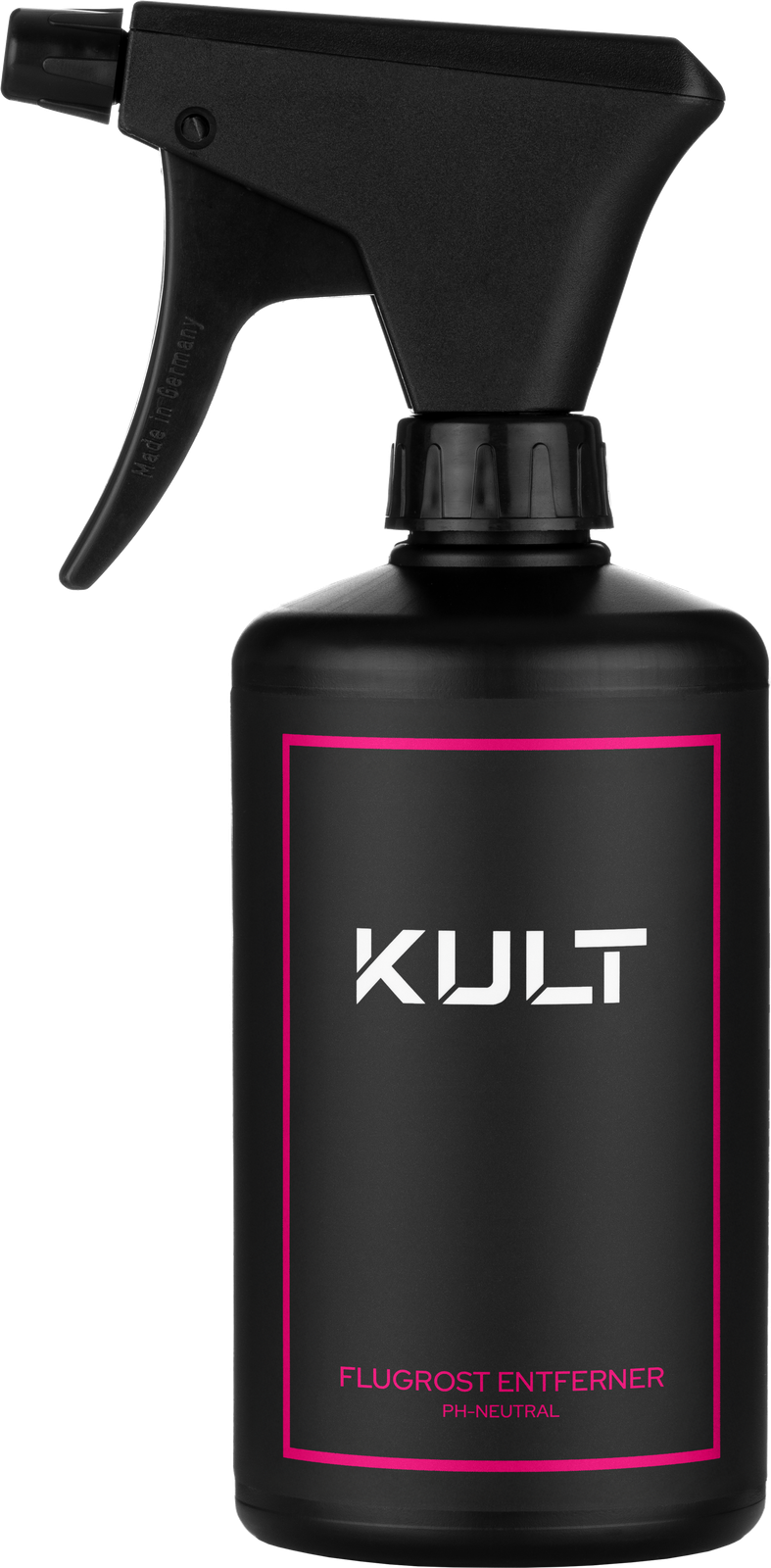 KULT Flugrost Entferner pH-neutral, 500 ml Sprühflasche mit Premium Sprühkopf