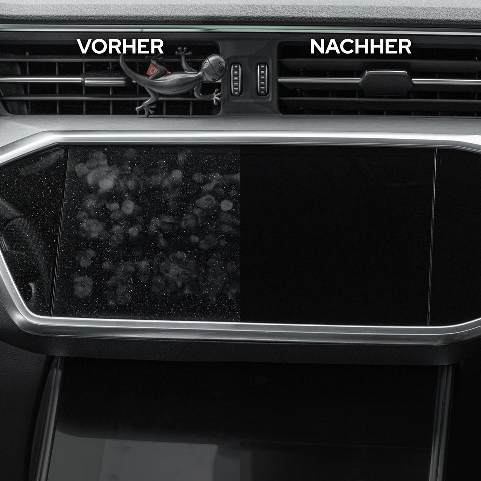 Touchscreen vorher und nachher