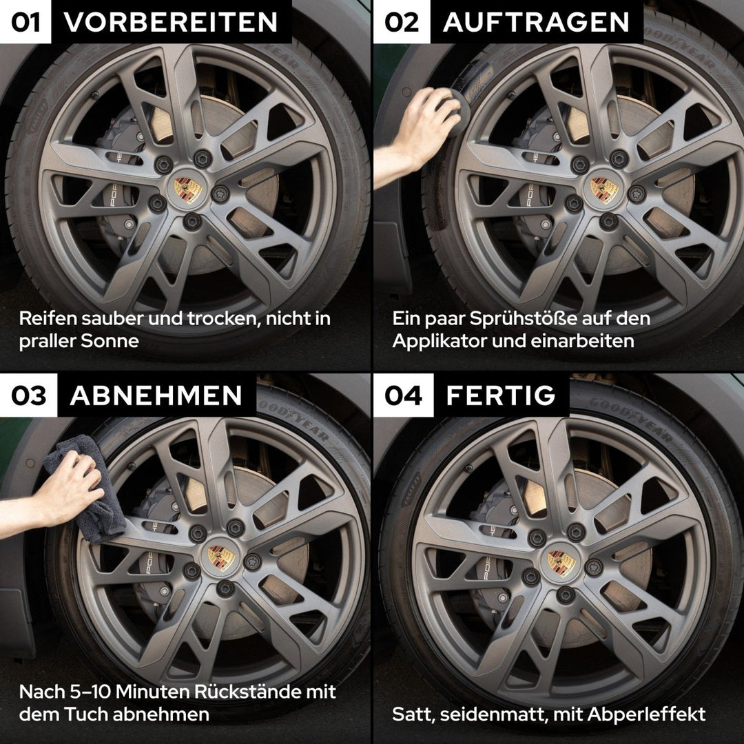 Kunststoff & Reifen Pflege Matt 2.5L Kanister - Kult Premium Fahrzeugpflege