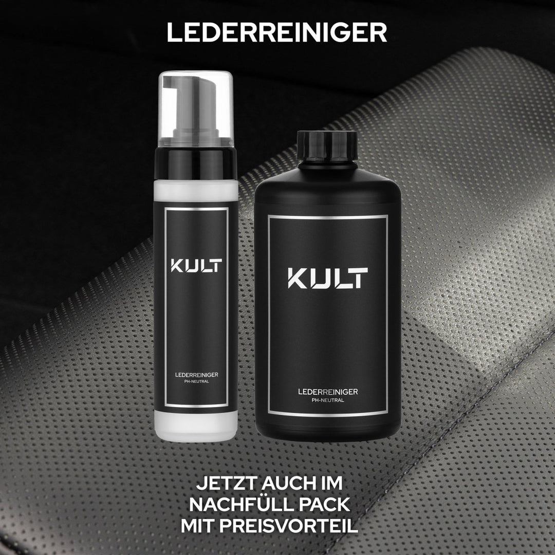 Lederreiniger 500ml Nachfüllpack - Kult Premium Fahrzeugpflege