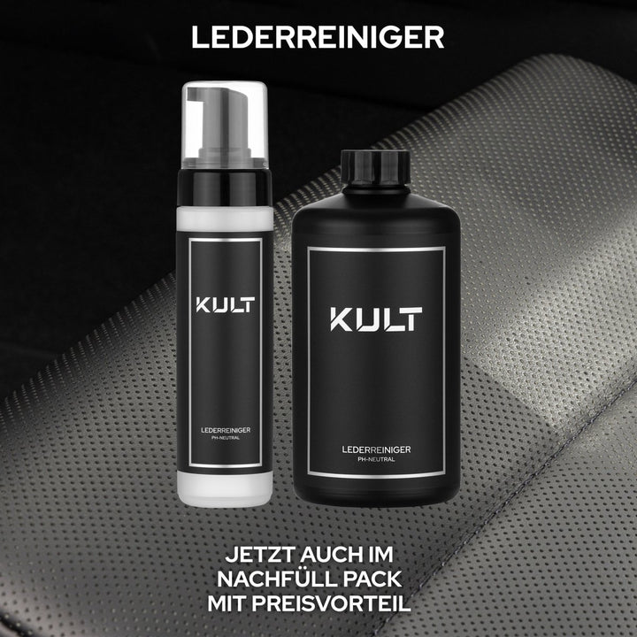 Lederreiniger 500ml Nachfüllpack - Kult Premium Fahrzeugpflege