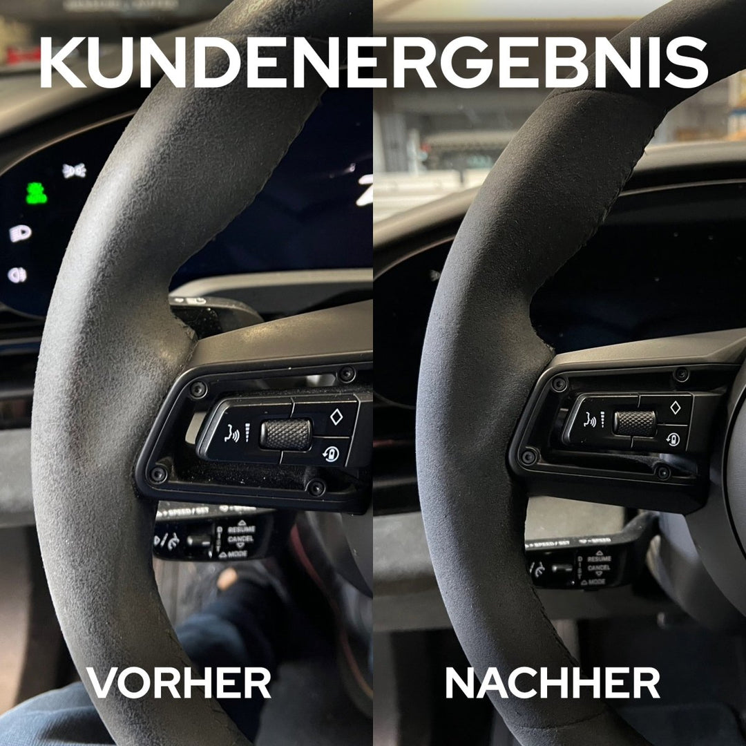 Lederreiniger & Lederpflege Set - Kult Premium Fahrzeugpflege