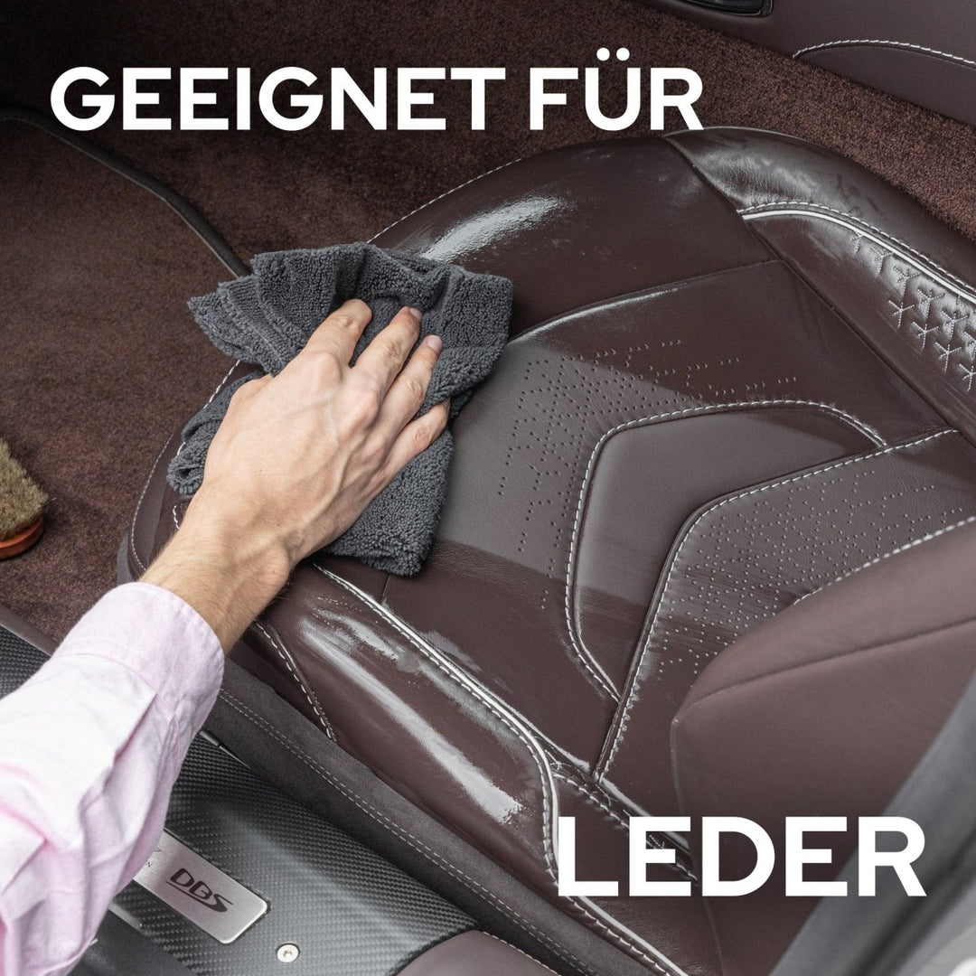 Lederreiniger & Lederpflege Set - Kult Premium Fahrzeugpflege