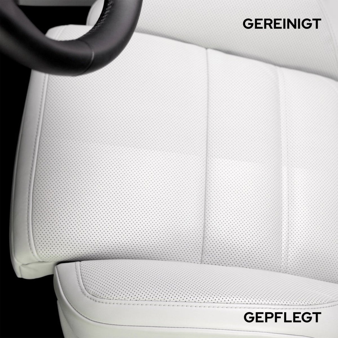 Lederreiniger & Lederpflege Set - Kult Premium Fahrzeugpflege