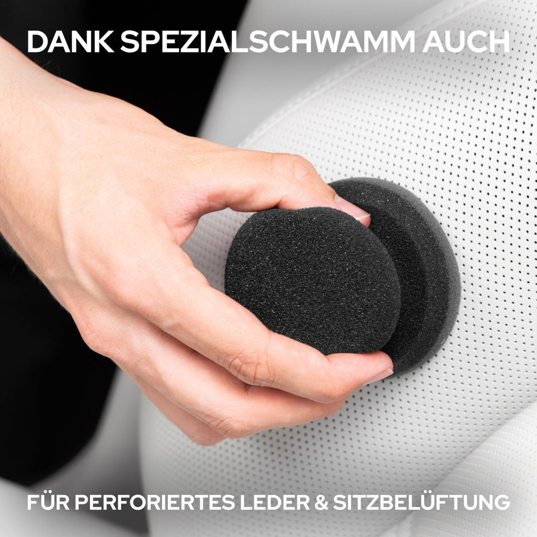Lederreiniger & Lederpflege Set - Kult Premium Fahrzeugpflege