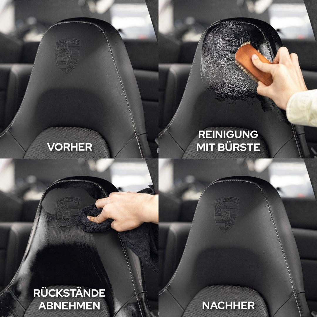 Lederreiniger + Nachfüllpack Set - Kult Premium Fahrzeugpflege