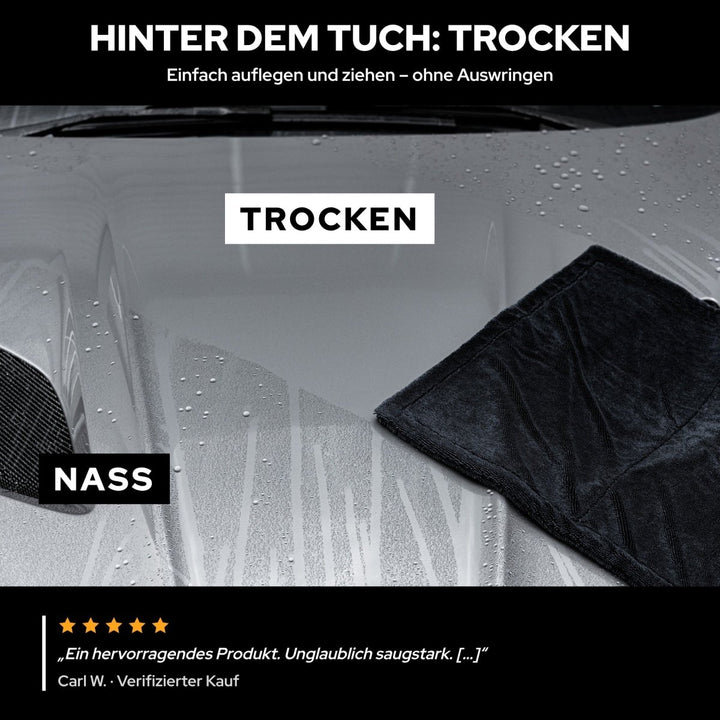 Premium Auto Trockentuch - Kult Premium Fahrzeugpflege