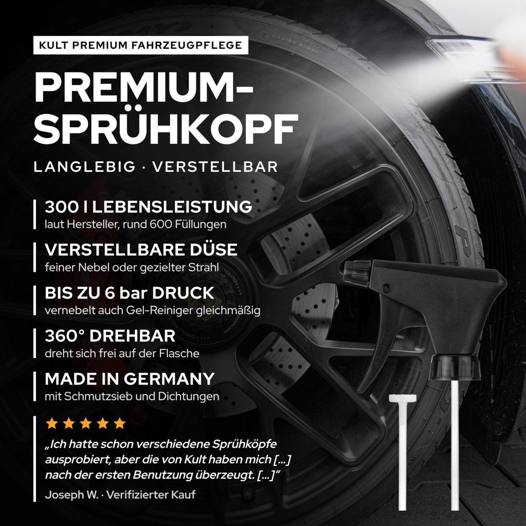 Premium Sprühkopf - Kult Premium Fahrzeugpflege
