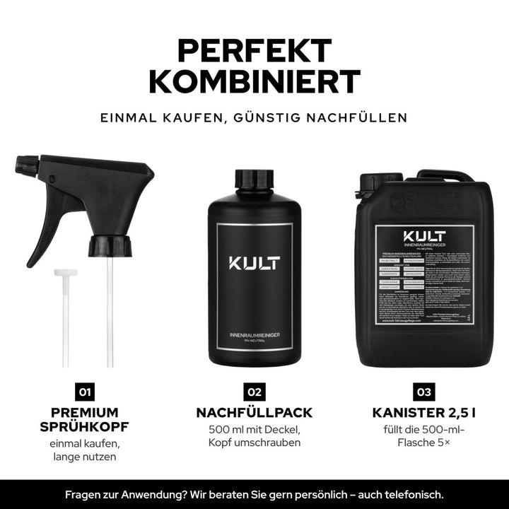 Premium Sprühkopf - Kult Premium Fahrzeugpflege