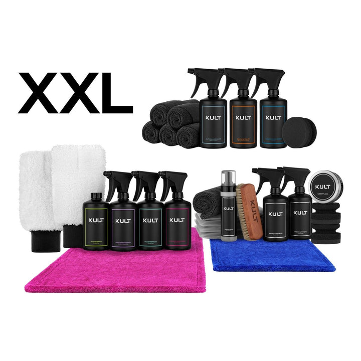 XXL ALL INCLUSIVE AUTOPFLEGESET - Kult Premium Fahrzeugpflege