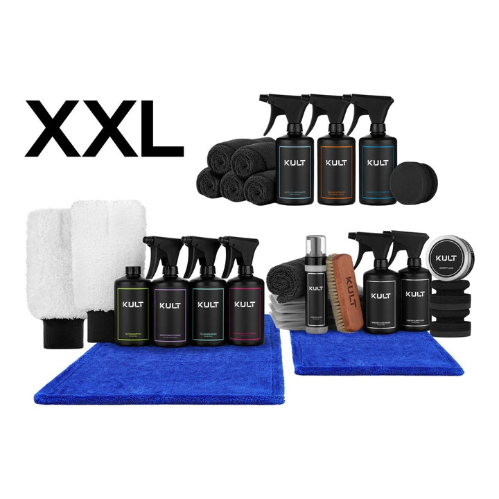 XXL ALL INCLUSIVE AUTOPFLEGESET - Kult Premium Fahrzeugpflege