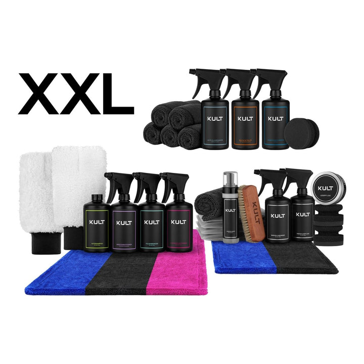 XXL ALL INCLUSIVE AUTOPFLEGESET - Kult Premium Fahrzeugpflege