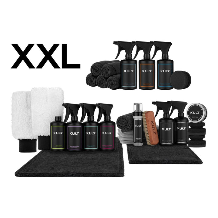XXL ALL INCLUSIVE AUTOPFLEGESET - Kult Premium Fahrzeugpflege