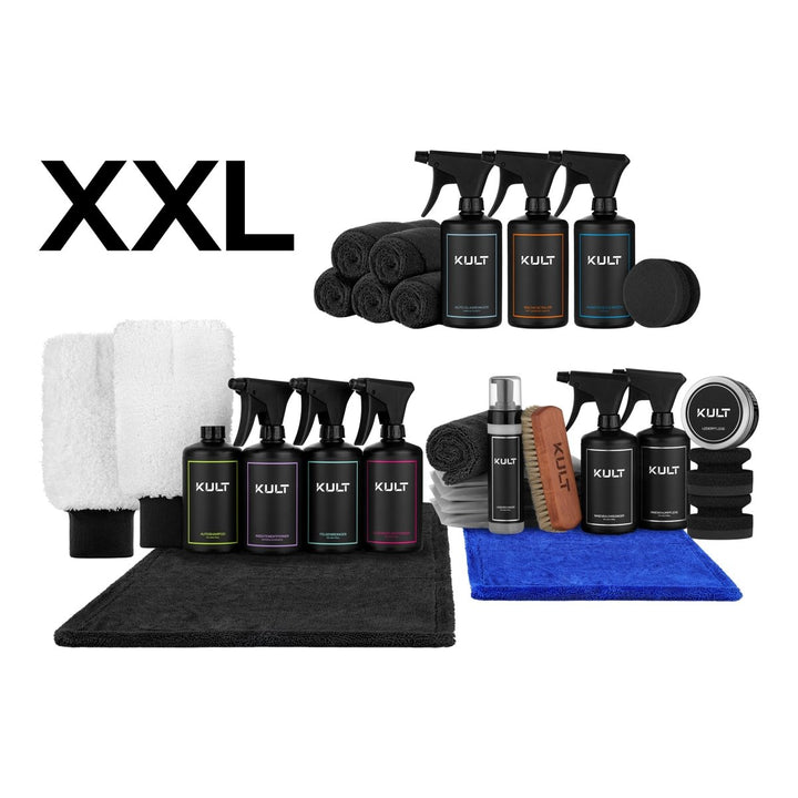 XXL ALL INCLUSIVE AUTOPFLEGESET - Kult Premium Fahrzeugpflege