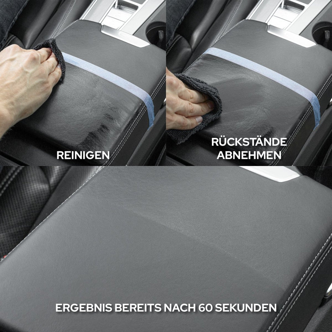 Auto Innenraum Reiniger + Pflege Set - Kult Premium Fahrzeugpflege