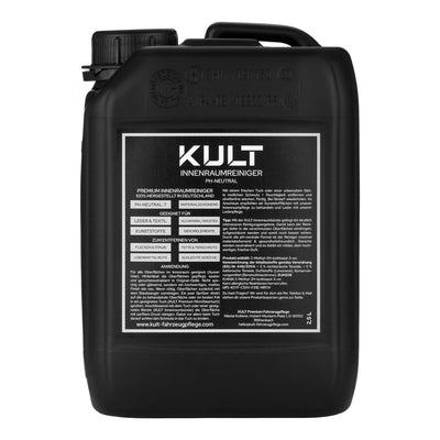 Innenraumreiniger: Kanister 2,5 Liter, Vorderansicht